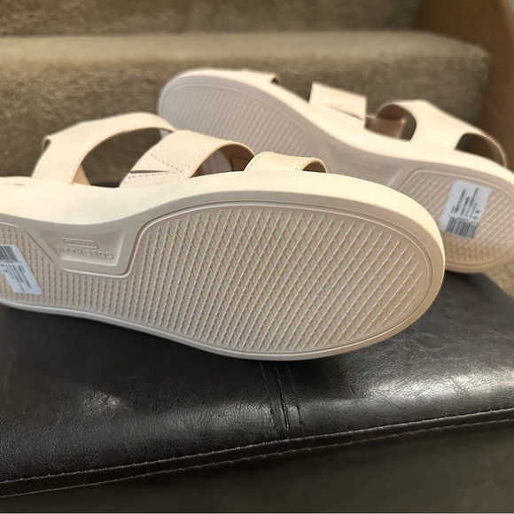 Cole Haan | GrandPro Rally Platform Fisherman Sandals in Bleached Tan, size 9 - Picture 8 of 9